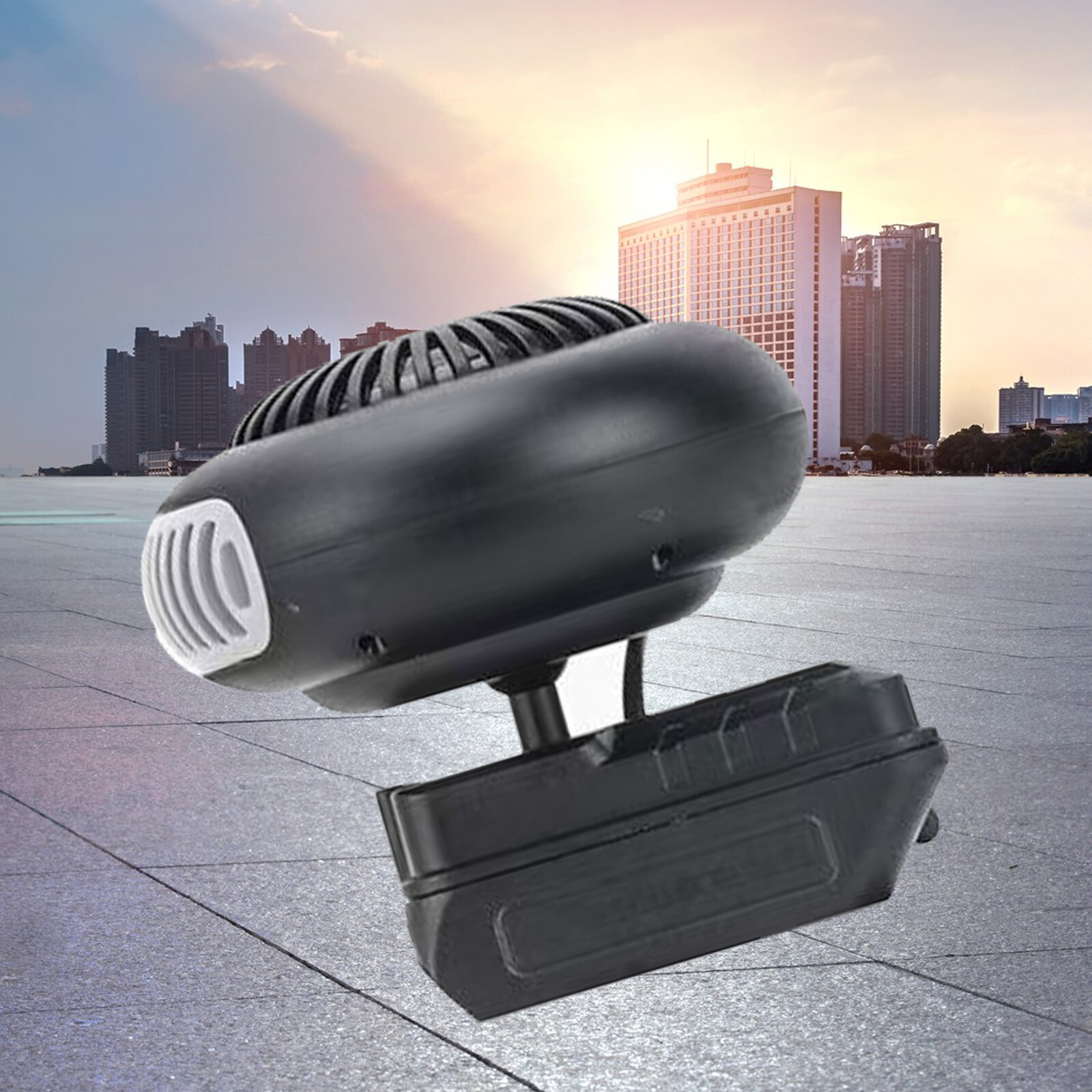 Space Heater 18V Battery Powered Electric Heater Fan For BL15 BL1820 BL18404i-image