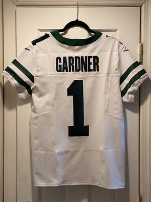 Authentic Ahmad  Sauce  Gardner Jets Nike F.U.S.E. Elite Jersey Mens Size: 40