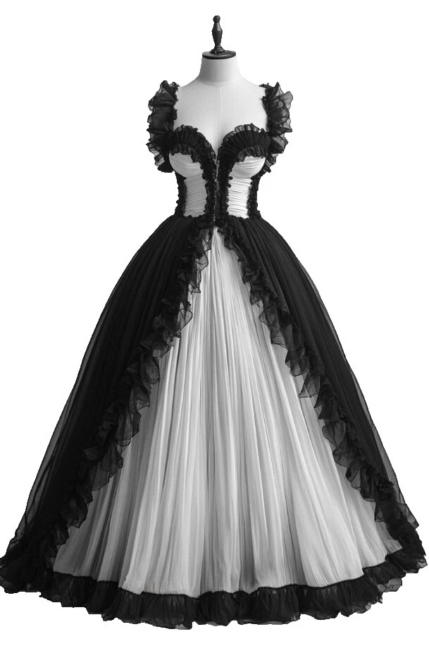 Свадебные платья с коротким рукавом с оборками из тюля