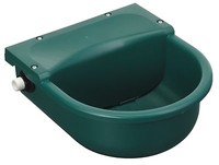 TräNkebecken Schwimmerbecken Kunststoff 3 Liter FüR Schafe, Pferde Und Hunde