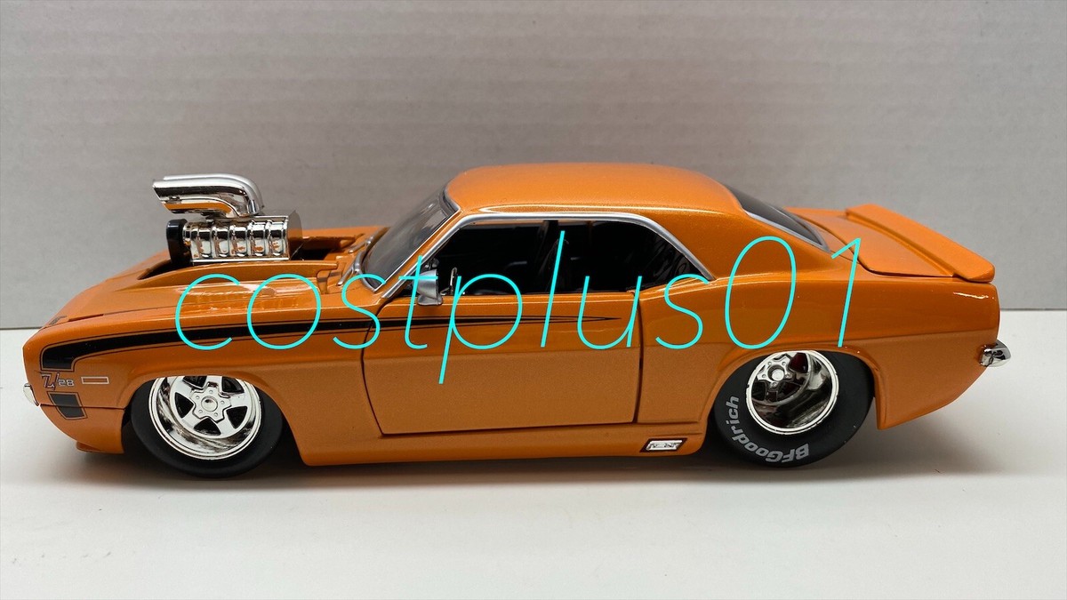 Jada 1/24 シェビー カマロ 1969 Chevy Camaro アメ車 Amazon.com: Jada Toys Bigtime Muscle 1:24 1969 Chevy Camaro