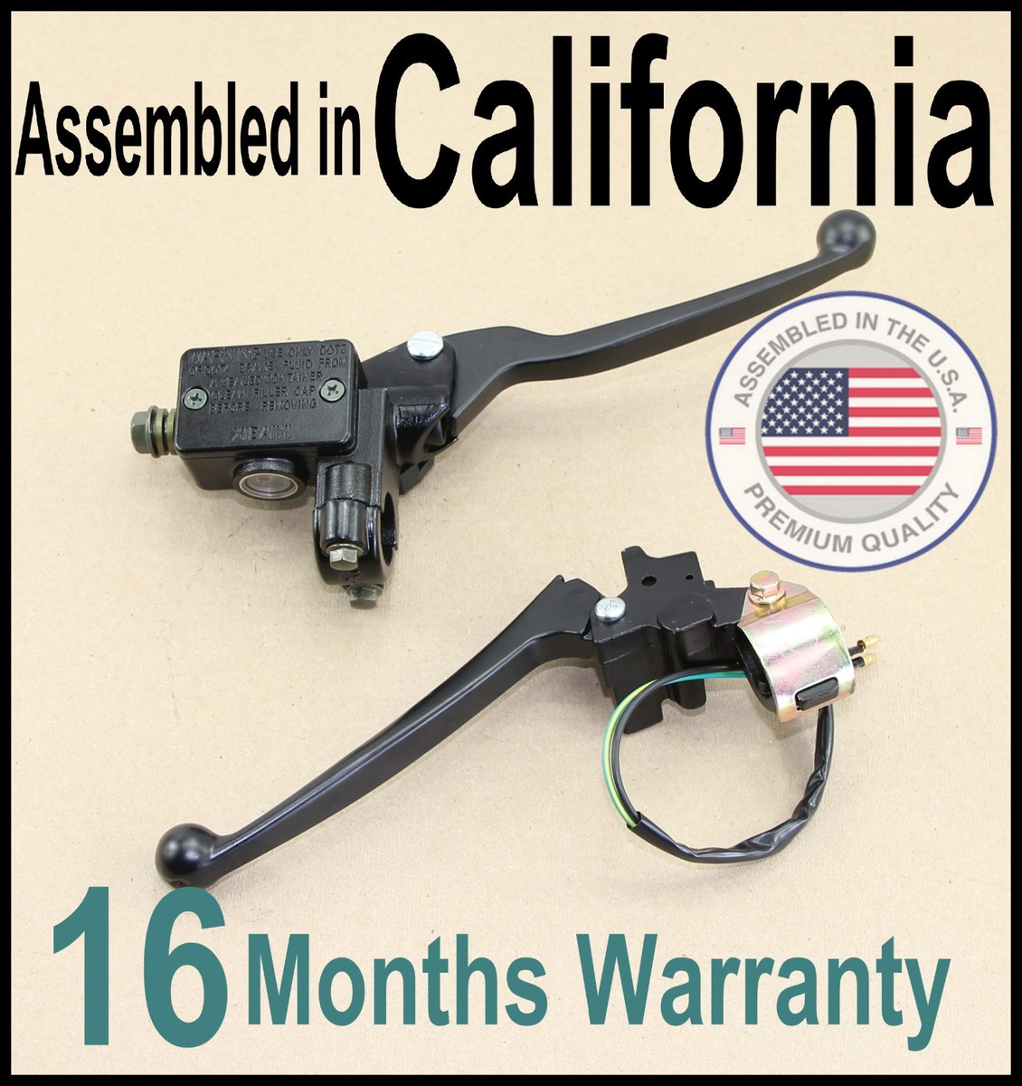 Unbranded Brake Master Cylinder – Fits Honda CR80, CR125, CR250, CR500, ATC200X, 350X, ATC200R