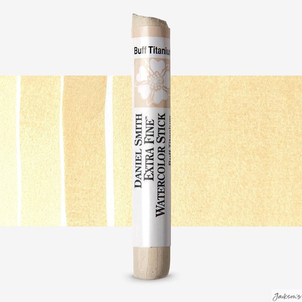 Daniel Smith Watercolour Paint Stick Pure Pigment Buff Titanium For Travel Pa...