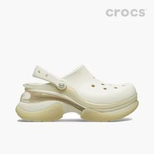 crocs SUPER BAE CLOG 212811-2MD Summit White Women's Slip On Shoes
