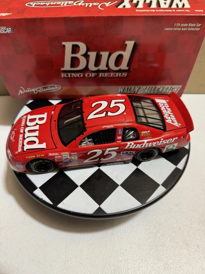 Wally Dallenbach #25 Budweiser 1999 1/24 Nascar Diecast - Imagem 2 de 4