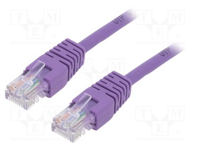 RJ45-Stecker,beiderseitig PVC Line CCA Patch cord U/UTP 5e