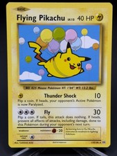 2016 Pokemon Flying Pikachu 110/108 XY Evolutions Holo Secret Rare - NM on eBay