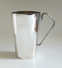 Christofle France Vintage Modernist Silver Plated Jug. c.1950 Gallia 1L Pitcher