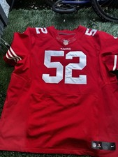 NFL SF 49ers Patrick Willis 52 Jersey Nike Men's Size 60