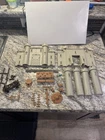 Marx Knights Castle Parts Lot Carry-All Playset Catapult Accessories