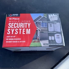 Security System Whole Home  Protection by Action Products Power to Go 15 Piece