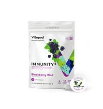 Vitapod Immunity+ Blackberry Mint, 30 Pods EXP 01/2027