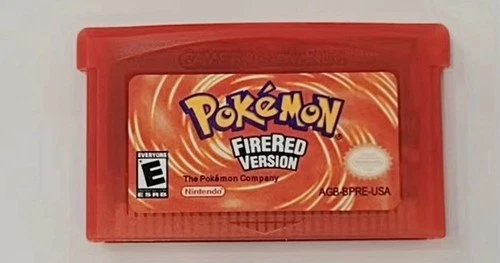Nintendo Game Boy Advance FireRed Version GBA (Please Read)
