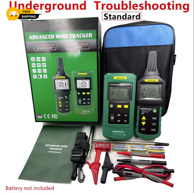MY6818 Profi Draht Kabel Tracker Metall Rohr Ortungsgerät Detektor Tester Leitung T
