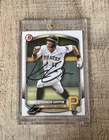 Konnor Griffin 2025 Bowman Paper Signed Card IP  Autographed Pirates MLB