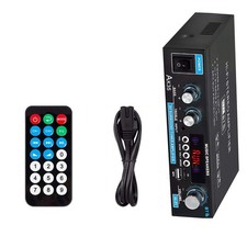 AK35 Mini Bluetooth 5.0 Stereo Audio Amplifier Car Home HiFi Music USB FM TF AMP