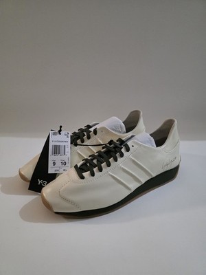 Adidas Y-3 Country Cream Night Cargo Lux Leather Sz  M9 W10