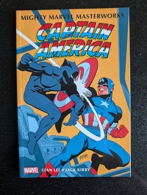 Mighty Marvel Masterworks Captain America Vol 3 Trade Paperback - Very Good