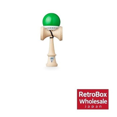 Kendama KROM POP Chrome Pop LOL Sticky Clear Dark Green