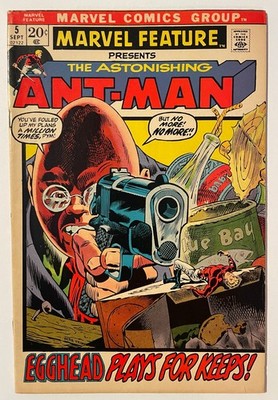 Marvel Feature 5 Marvel Comics 1972 4.5 Very Good+ Ant-Man