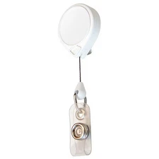 Key-Bak Badge Holder,Strap,3 inH 0056-005 Key-Bak 0056-005 088056900468 White