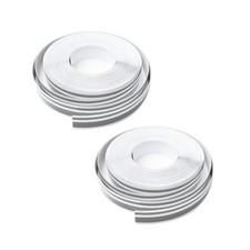 2 Rolls 32Ft Car Pinstripe Tape, Vinyl Pinstriping Tape, Car Body Silver/Grey