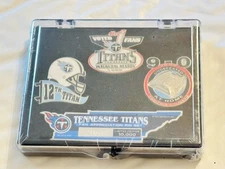 Limited Edition 2,066/10,000 Sealed Tennessee Titans Fan Appreciation Pin Set