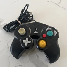 JOYTECH Controller Black Model JS111 for Nintendo Gamecube TESTED & WORKS GREAT!
