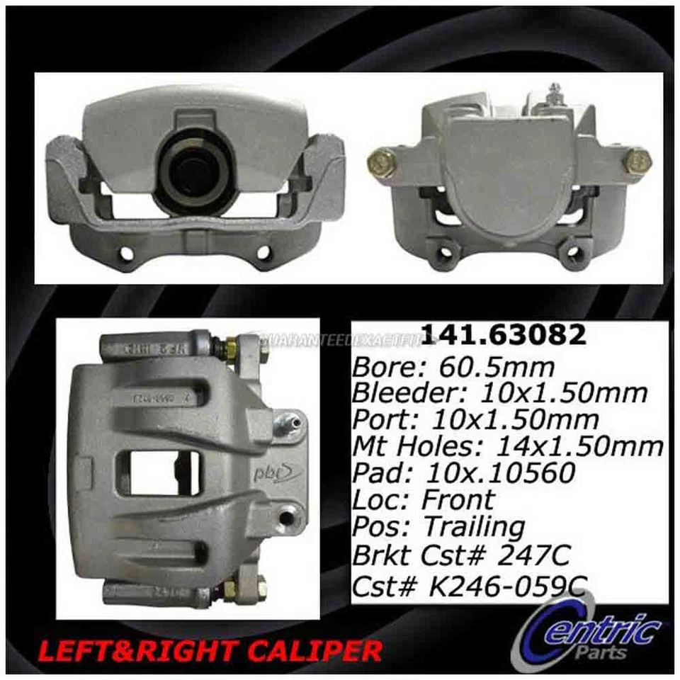 For Chrysler 300 & Dodge Challenger Centric Front Left Brake Caliper TCP - Image 3 of 4