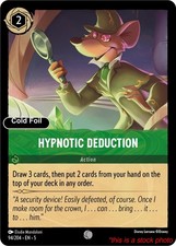 Hypnotic Deduction Lorcana TCG 5 - 94/204 Cold Foil