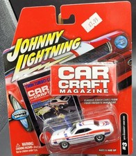 Johnny Lightning 1:64 1970 Plymouth Hemi Cuda Car Craft Magazine #3 New Mopar