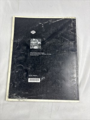 2001 HARLEY DAVIDSON FLTRSE12 SERVICE MANUAL SUPPLEMENT 99488-01