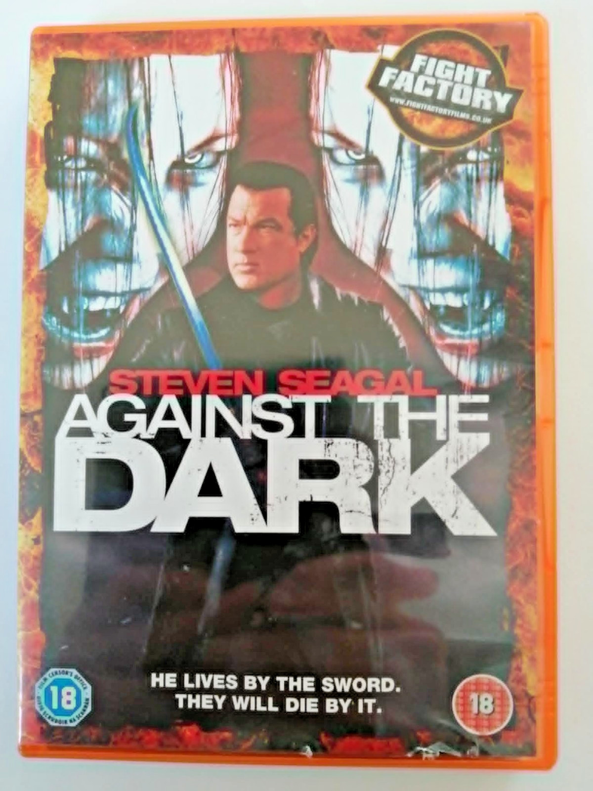 DVD Against the Dark. Movie. Film. Steven Seagal. Tanoai Reed. Linden Ashby
