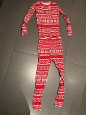Gap Kids Red Holiday Winter Pajama Set Size 12
