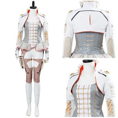 Game ALO Loba Cosplay Costume Halloween Women Party Dress Pants+Tops Uniform NEW