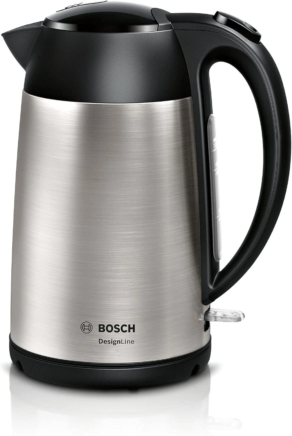 Bosch DesignLine TWK3P420GB Stainless Steel Cordless Kettle | 1.7 Litres 3000W
