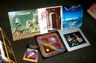 JOURNEY 5 LP LOT w DEPARTURE, RAISED ON RADIO, 1ST LP, STEVE PERRY, NEXT + DVD