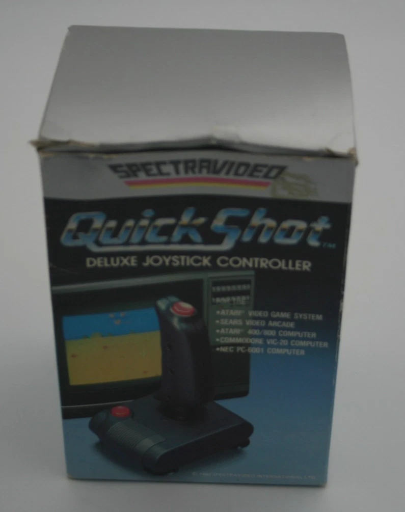 Joystick QuickShot I Pour Ordinateur Spectravideo MSX - Neuf Sous Blister