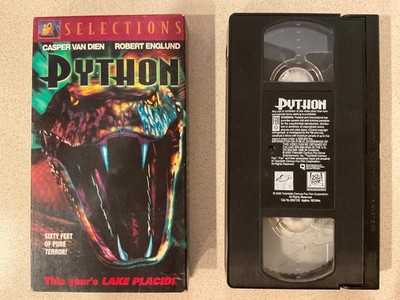Python (VHS, 2001) Casper Van Dien, Robert Englund