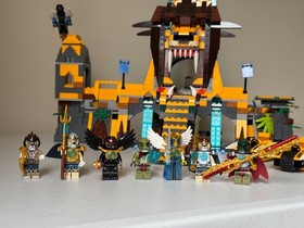 LEGO LEGENDS OF CHIMA: The Lion CHI Temple (70010). Retired Set! 100% COMPLETE!!