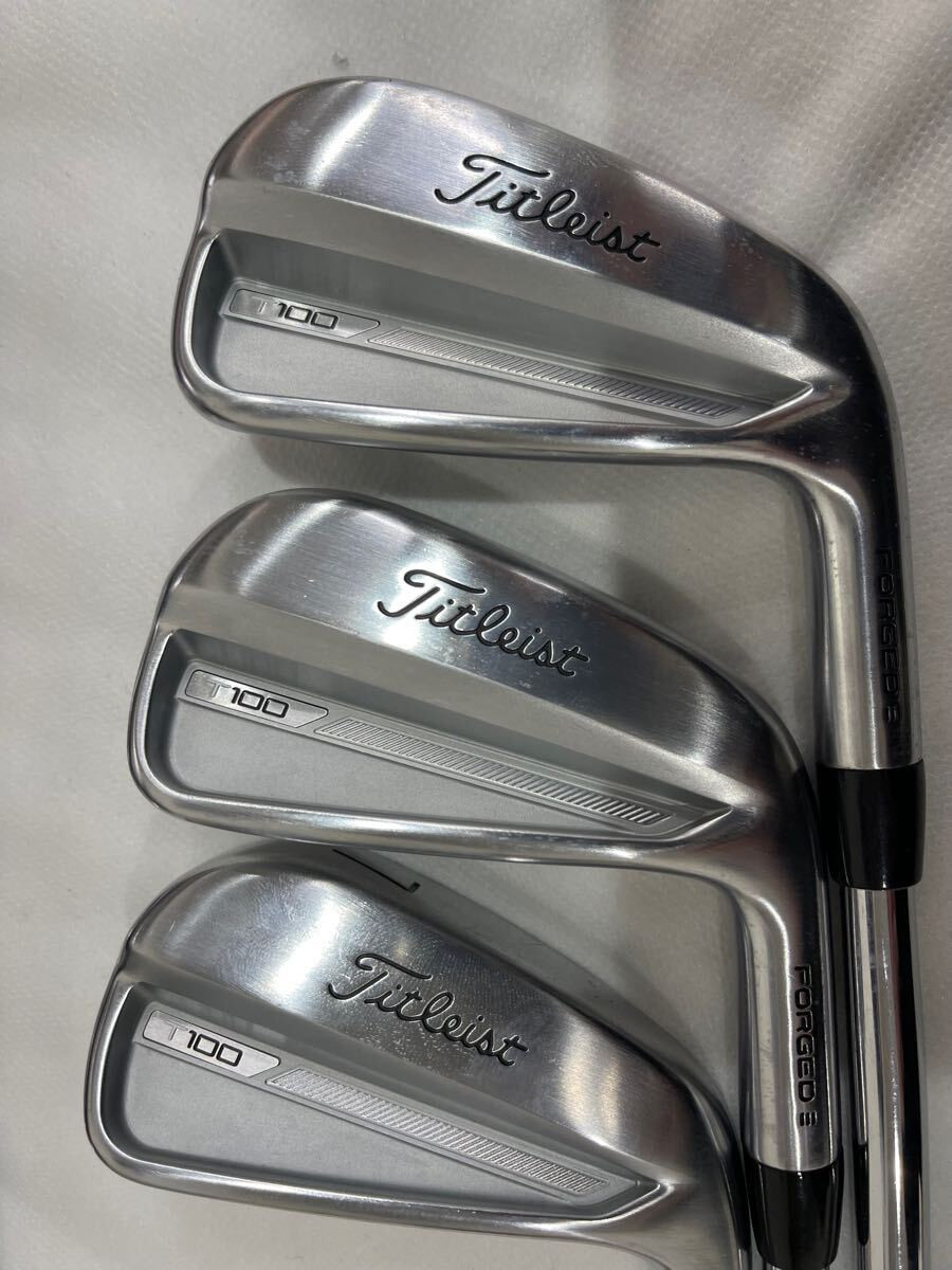 Golf Iron Set Titleist T100 2023 Dynamic Gold S200 6pcs 5-P JAPAN
