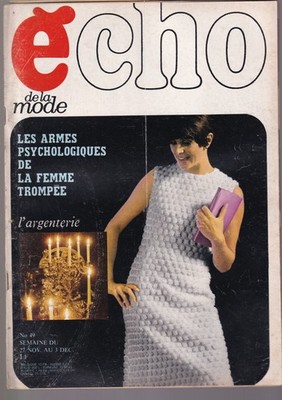 ECHO DE LA MODE NR. 49 FUND OF DRESS / DAMEN VON Mr THIERS / ETUIKLEID