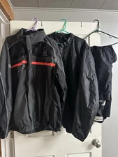 Men’s Harley Davidson Genuine 3 Piece Rain Suite Set Size 2xl
