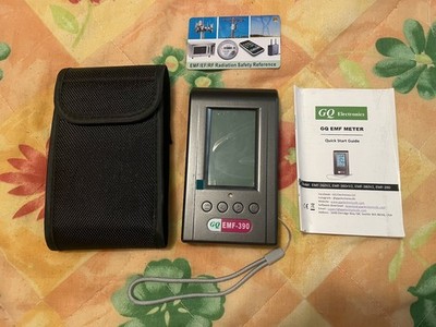 EMF Meter Advanced GQ EMF-390 Multi-Field Electromagnetic Radiation Detector NEW