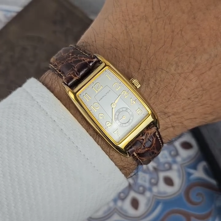 Hamilton 6240手巻き腕時計 ゴールド Hamilton 6240手巻き腕時計 ゴールド