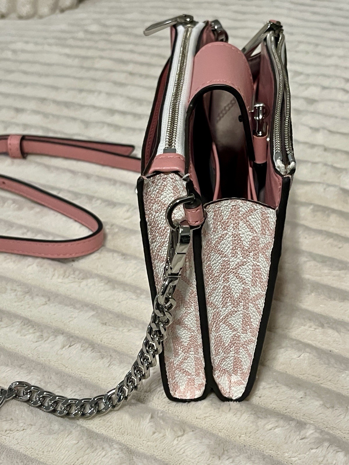 Ruby Small Double Zip Crossbody Michael Kors Pink… - image 4