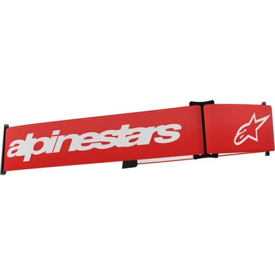 Alpinestars Ersatz-Brillenband Supertech Rot/Weiß