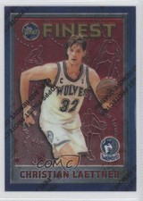 1995-96 Topps Finest Christian Laettner #104 b2v