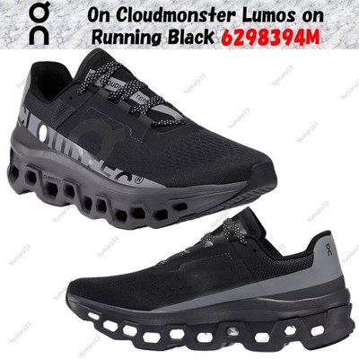 On Cloudmonster Lumos on Running Schwarz 6298394M Herren Gr.