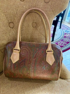 Etro Paisley Top Handle Bag